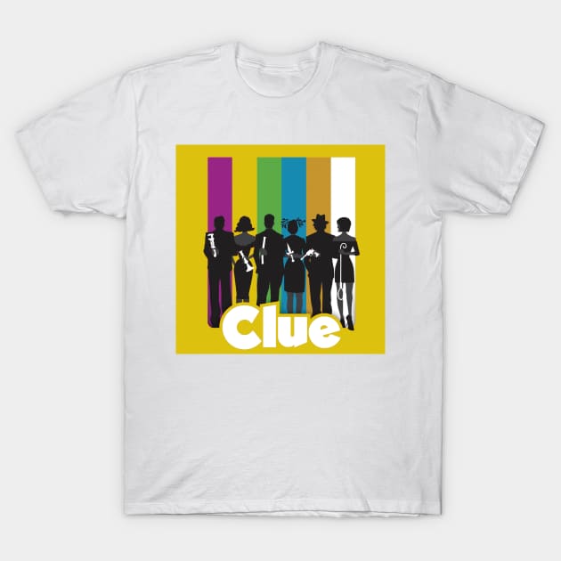 clue the movie T-Shirt by kaefshop